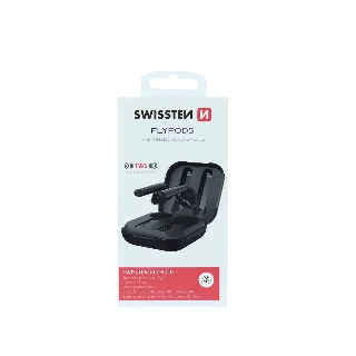 Swissten Bluetooth slušalice FLYPODS crna