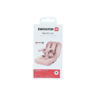 Swissten Bluetooth slušalice FLYPODS pink