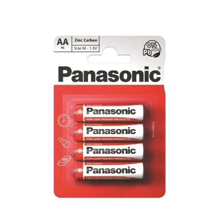 Panasonic baterije R6RZ/4BP-4xAA EU Zink Carbon 4 komada