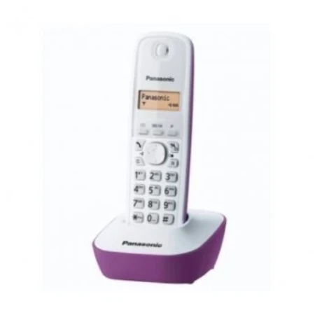 Panasonic KX-TG1611FXF bela-ljubičasta