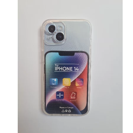 iPhone 14 transparent ojačane ivice