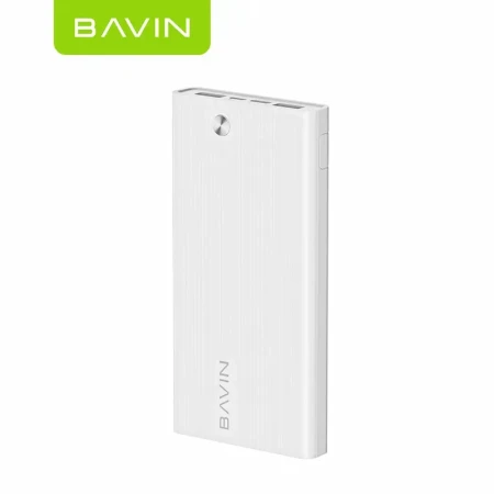 BAVIN Power Bank 10000mAh bela