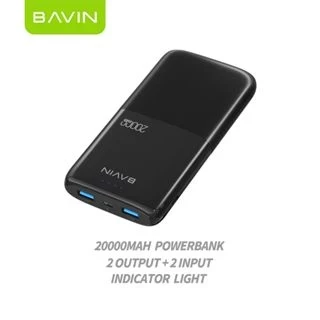 BAVIN Power Bank 20000mAh crna