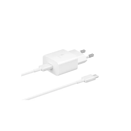 Samsung punjač 15W Type-C + kabel Type-C ( EP-T1510 ) bela