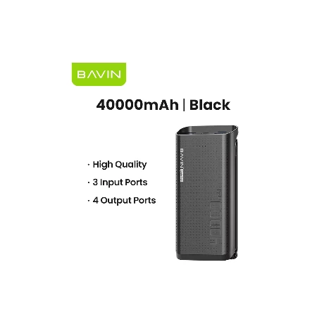 Bavin Power Bank 40000mAh crna