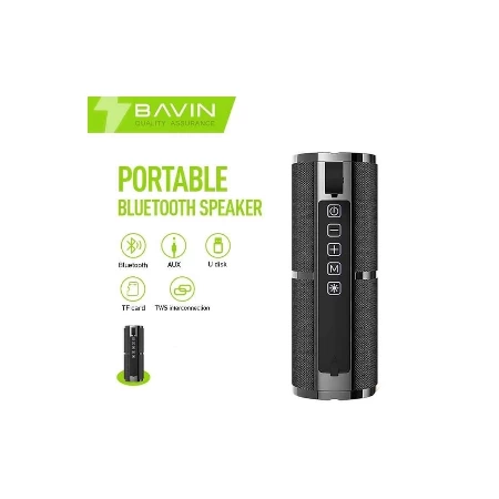 Bavin bluetooth zvučnik 8W crna