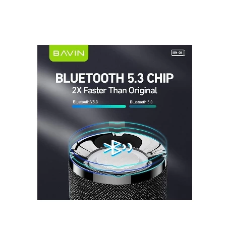 Bavin bluetooth zvučnik 8W crna