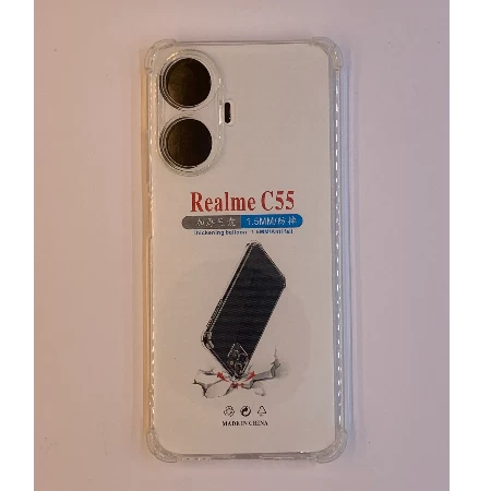 Realme C55 transparent sa ojačanim ivicama