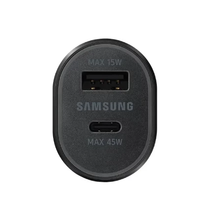 Samsung  auto punjač Type C 45W & Usb A 15W  + Kabl type C-Type C crna