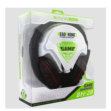 Bavin Gaming slušalice sa mikrofonom 3,5mm 1,8m crna - BH-28