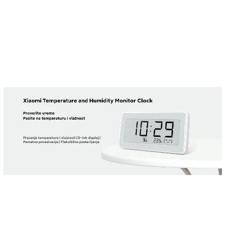 Xiaomi Temperature and Humidity Monitor Clock bela