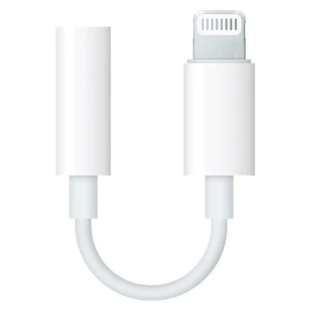 Apple Stereo adapter 3,5mm/Lightning bela