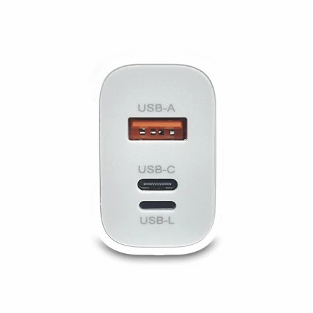 Bavitel punjač 30W Usb A/Type C/IOS + kabl Type C/Lightning bela  KeKe-PD004
