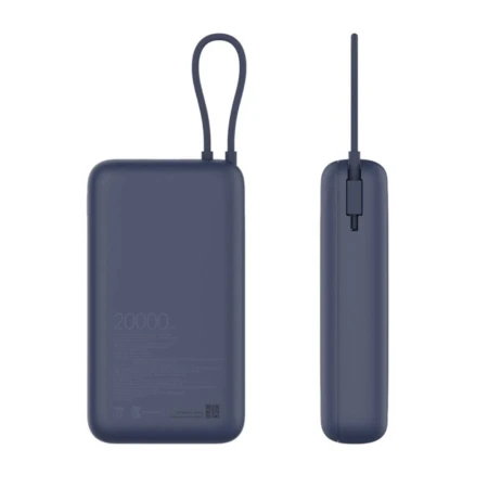 Xiaomi Power Bank 20000mAh 33W sa kablom Type C plava