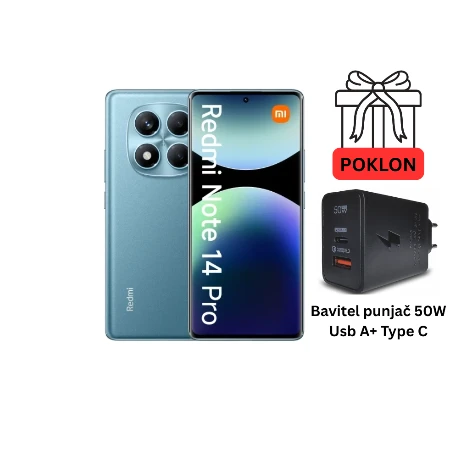 Prikaži detaljnije Xiaomi Redmi Note 14 Pro 8GB/256GB plava