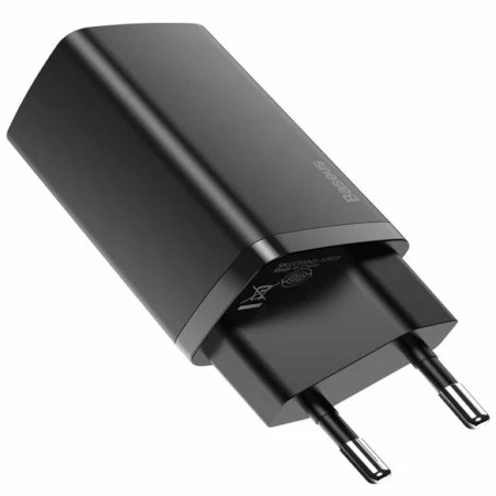 Baseus GaN2Lite punjač 65W Type C/Usb A crna