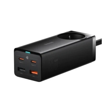 Baseus punjač Gan3Pro 65W AC/2*Usb A/2*Type C + kabl Type C