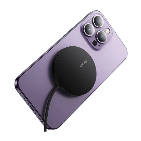 Baseus Magnetic Wireless punjač 15W crna