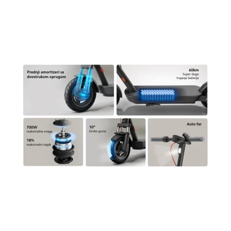 Xiaomi Electric Scooter 5 GL crna